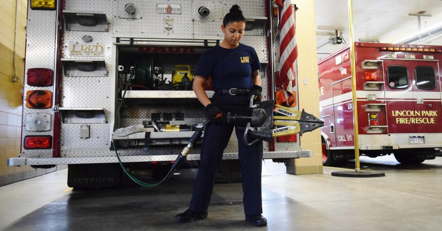Fire Technology alumna Mona Markabani becomes first Lincoln Park Arab-American firefighter
