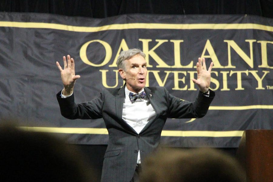 Bill Nye (The Science Guy) Speaks at Oakland University
