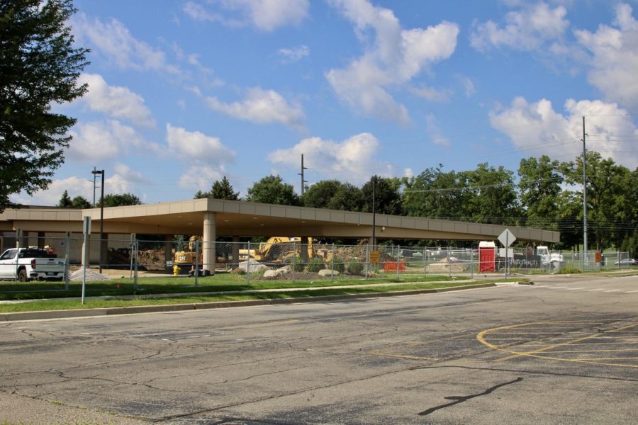 Construction began on August 1 on the VisTaTech Centers north entry and will be closed until fall 2023 as it receives renovations.