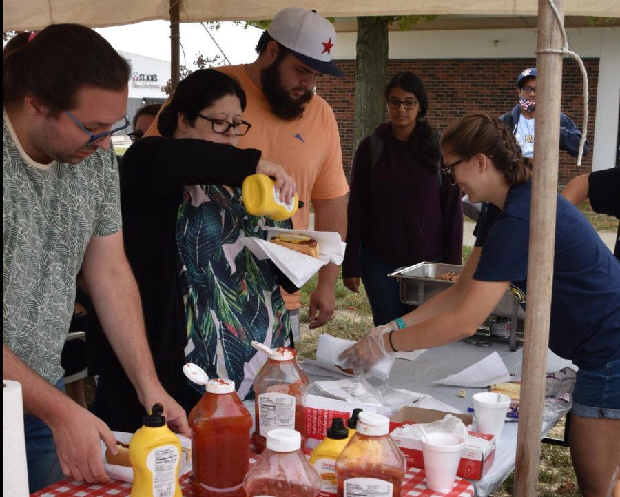 Attendees were treated to free hotdogs, chips and Kona Ice snow cones at the Social Picnic on September 20, 2022 from 11 a.m. to 2 p.m.
