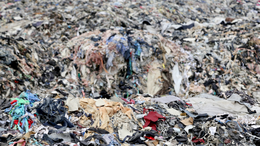 Approximately+85+percent+of+all+textiles+go+to+waste+each+year.