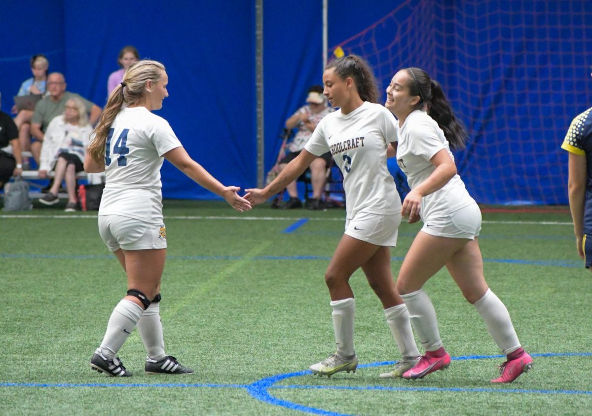 The Schoolcraft Ocelots womens soccer team was able to push their conference record to 4-0 with a 4-1 victory over St. Clair County Community College on Wednesday, September 6, 2023.