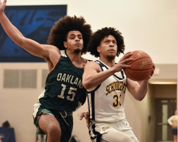 The Ocelots hosted Oakland Community College on Feb. 17, 2024 and 40 minutes would not be enough for these two teams. Schoolcraft would keep the Raiders off the scoreboard to pull away in overtime win, 60-54.