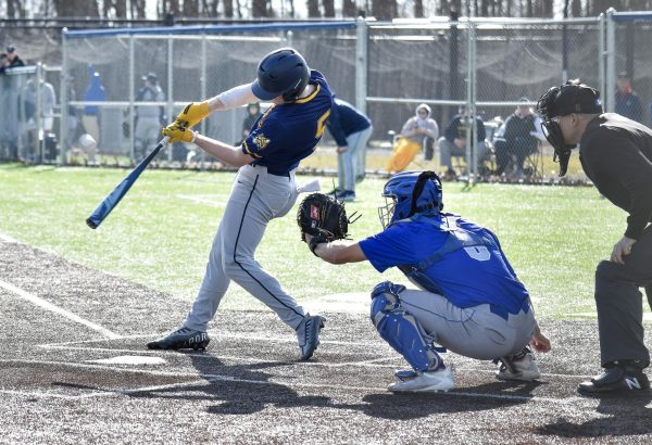 Baseball season got kicked off early for the Ocelots playing host to Kellogg Community College on Feb. 9, 2024 at Catholic Central High School in Novi, Michigan. The Ocelots lost 5-3.