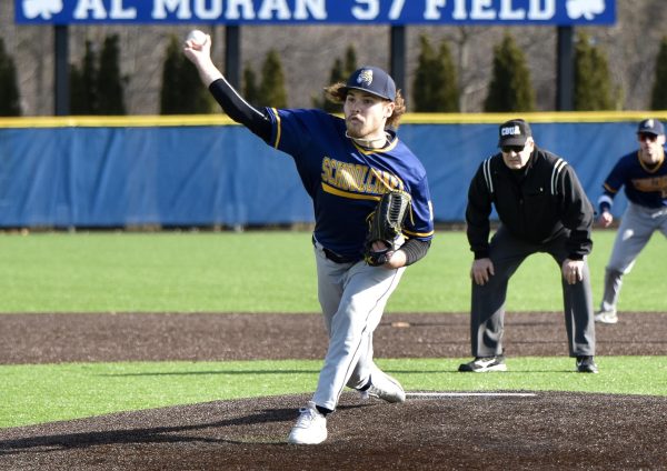 Baseball season got kicked off early for the Ocelots playing host to Kellogg Community College on Feb. 9, 2024 at Catholic Central High School in Novi, Michigan. The Ocelots lost 5-3.