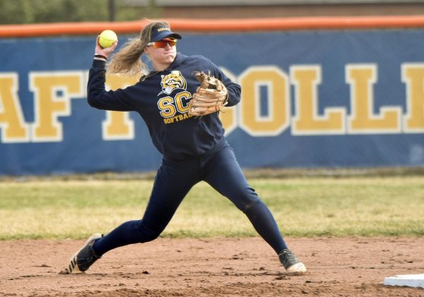 The Schoolcraft softball team opened conference play at home by welcoming Macomb Community College. Unfortunately, the Monarch beat the Ocelots 13-1 and 19-7 on March 20, 2024 in Northville, Michigan.
