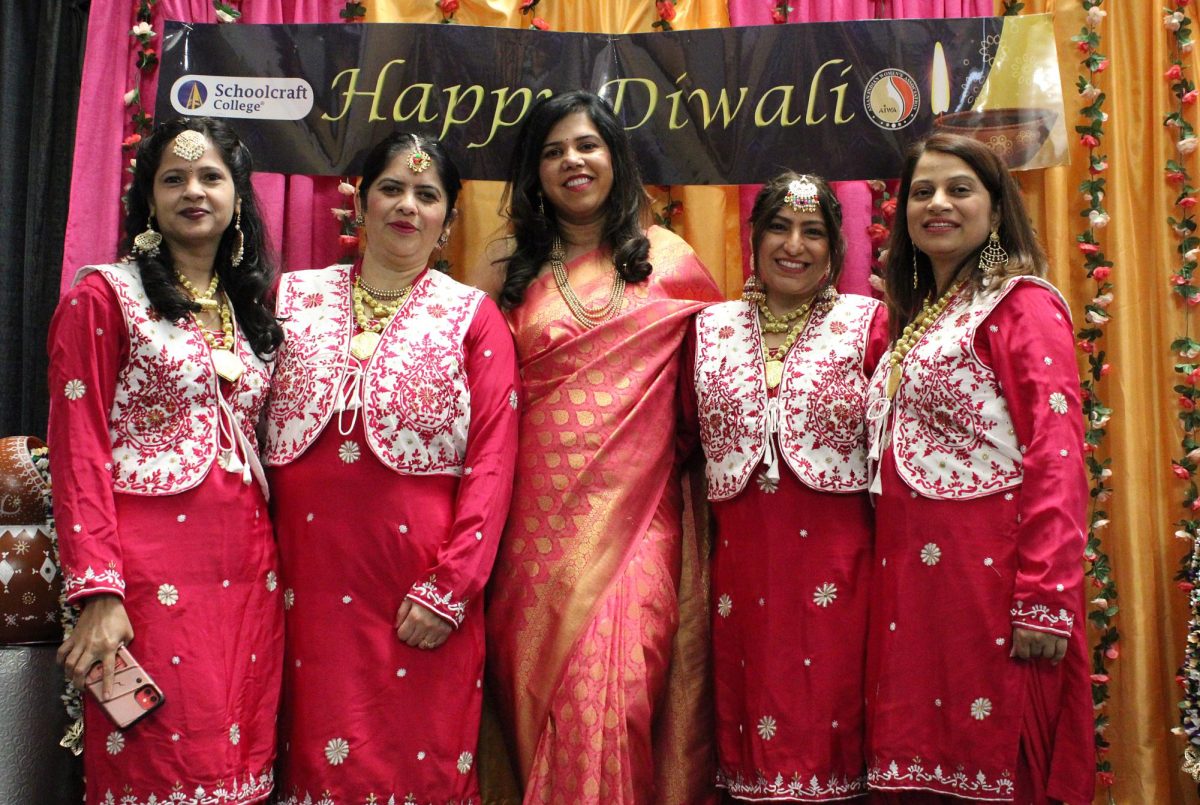 The Schoolcraft College Asian Student Association and the Detroit Indian Women's Association (DIWA) invited people of all faiths to the Diwali Celebration from 6:00 p.m. to 10:30 p.m. on Saturday, November 9,2024 in the Vistatech Center.