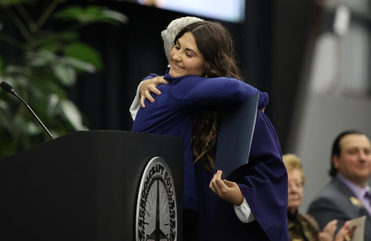 On Friday, May 2, 2025 the Schoolcraft Nursing program celebrated its graduates at the Trinity Elite Sports Center on main campus.