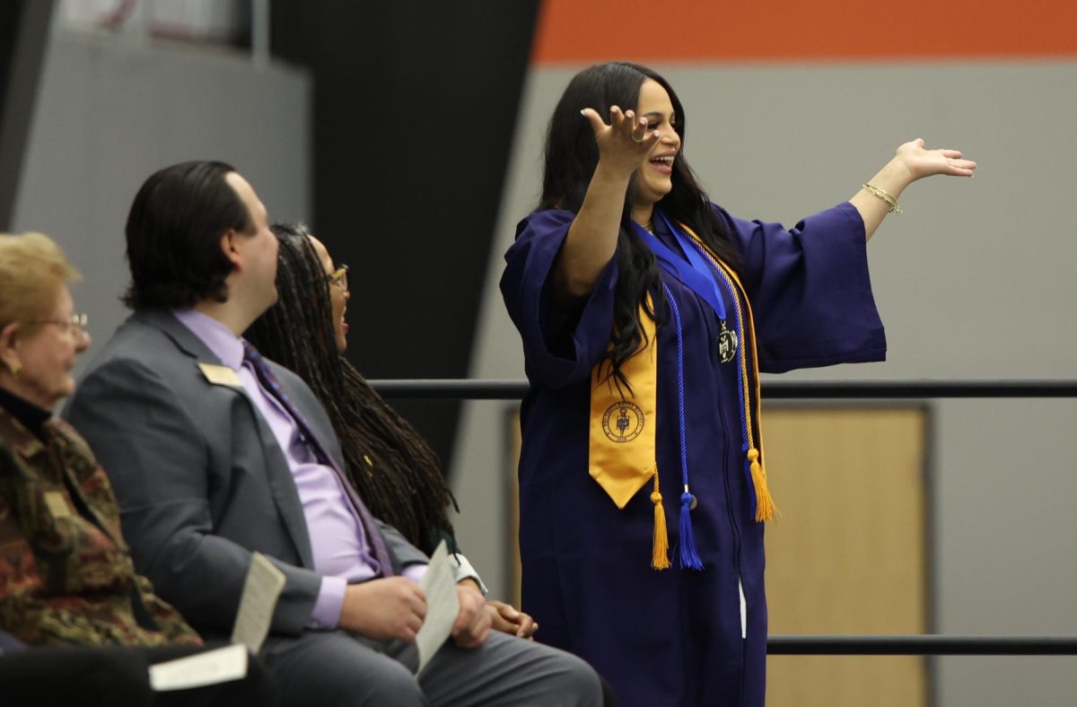 On Friday, May 2, 2025 the Schoolcraft Nursing program celebrated its graduates at the Trinity Elite Sports Center on main campus.