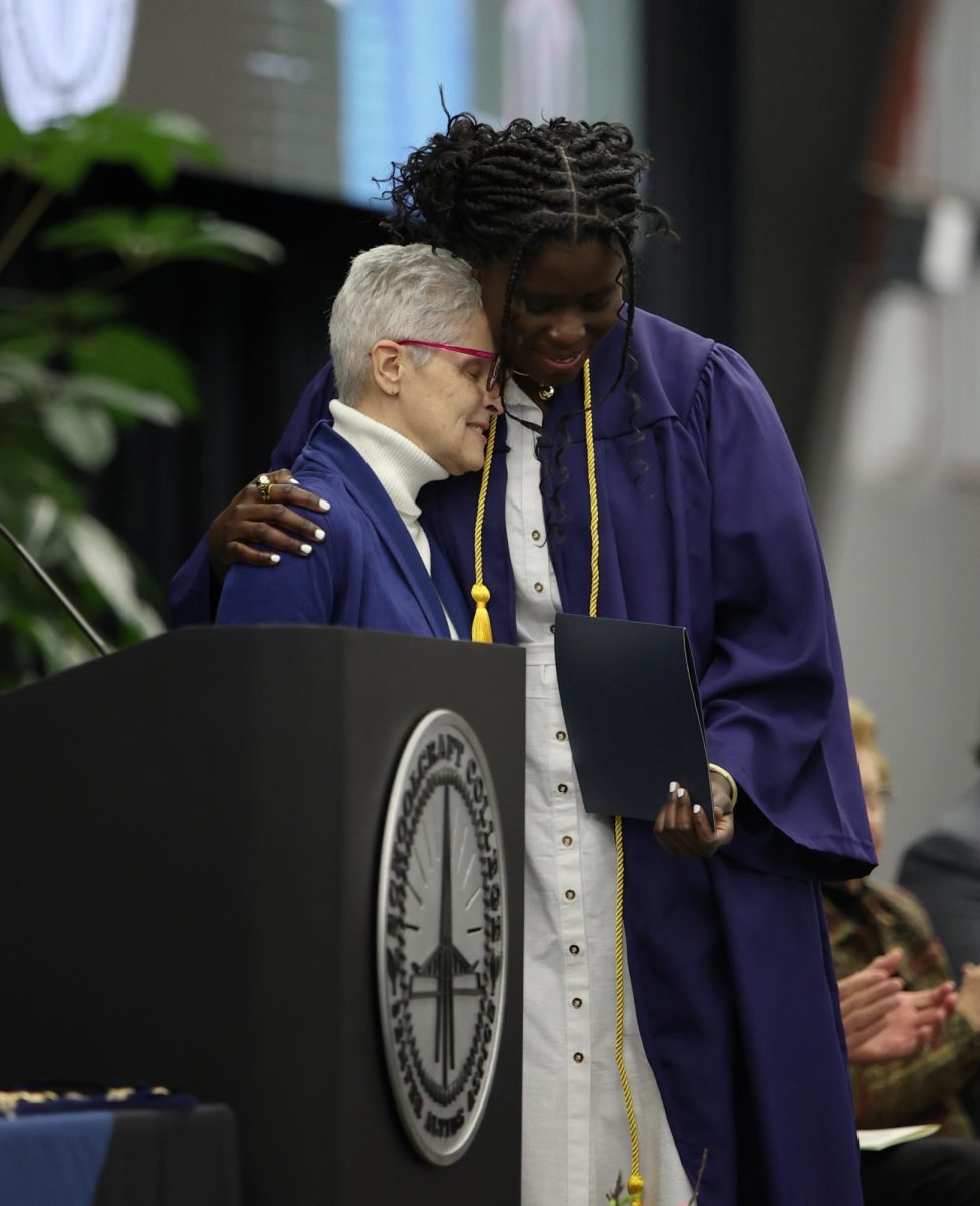 On Friday, May 2, 2025 the Schoolcraft Nursing program celebrated its graduates at the Trinity Elite Sports Center on main campus.