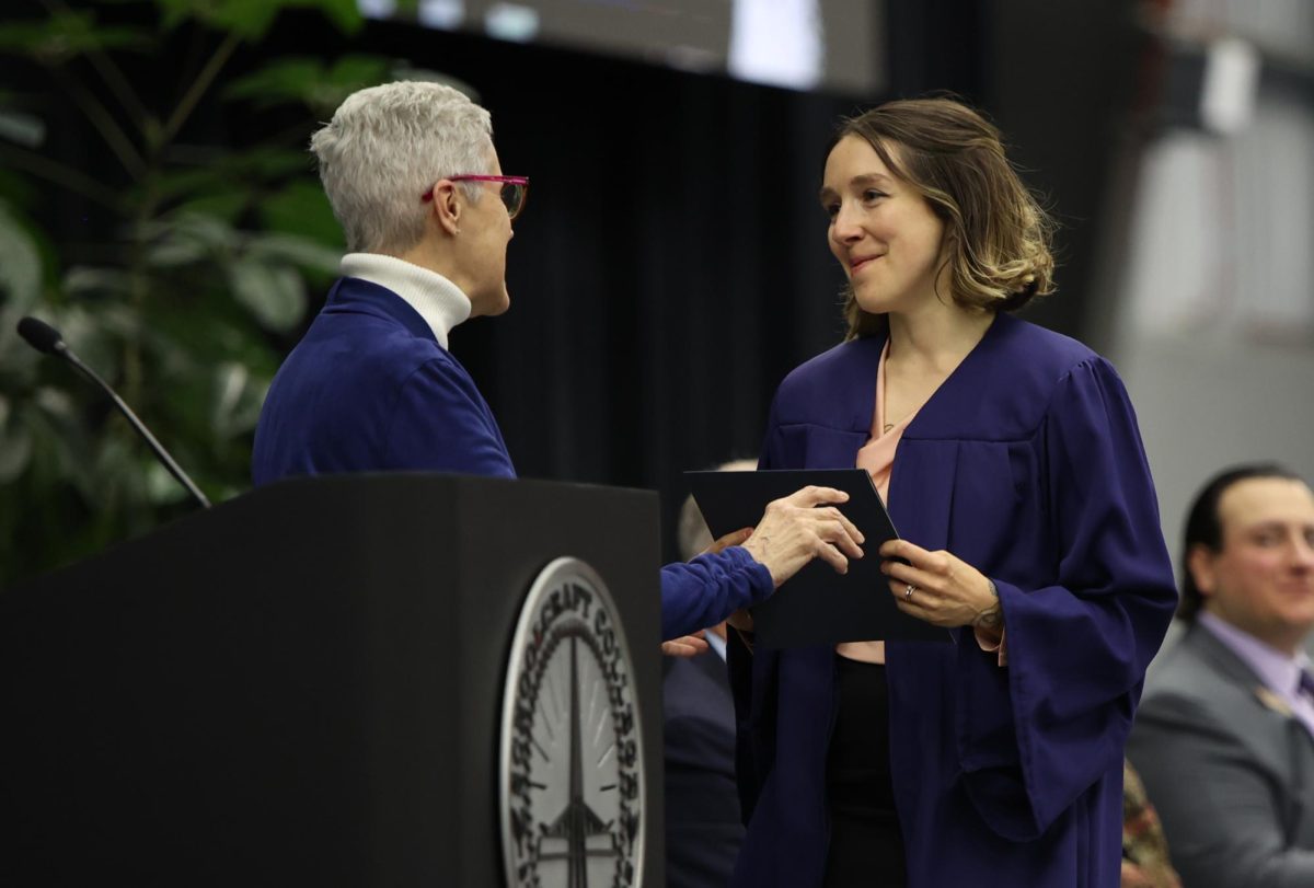 On Friday, May 2, 2025 the Schoolcraft Nursing program celebrated its graduates at the Trinity Elite Sports Center on main campus.