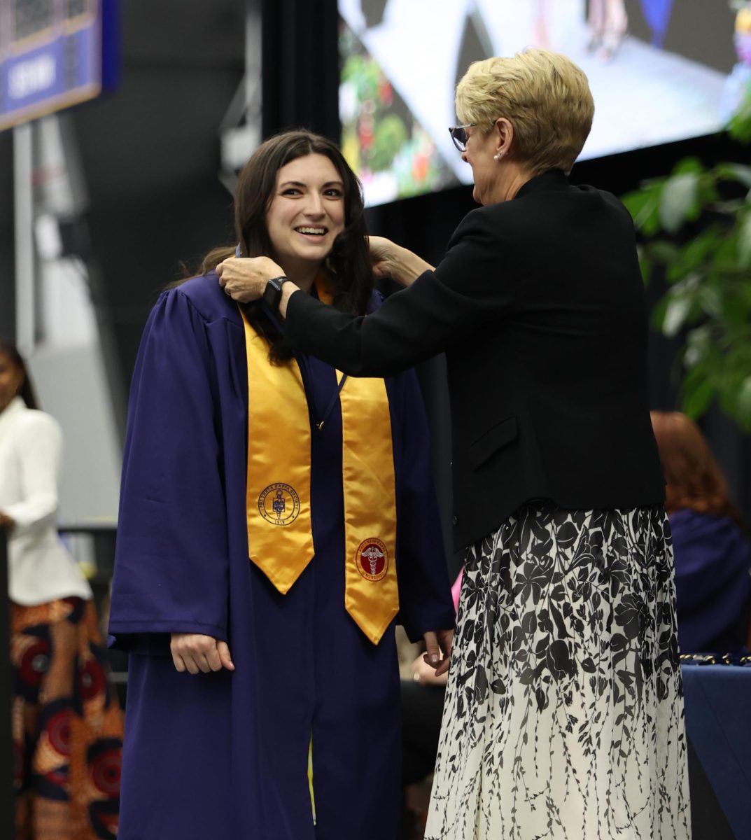 On Friday, May 2, 2025 the Schoolcraft Nursing program celebrated its graduates at the Trinity Elite Sports Center on main campus.