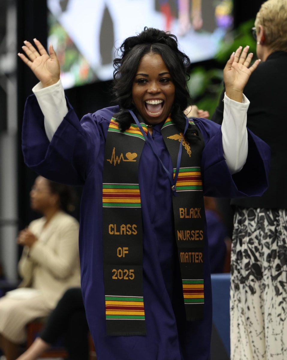 On Friday, May 2, 2025 the Schoolcraft Nursing program celebrated its graduates at the Trinity Elite Sports Center on main campus.