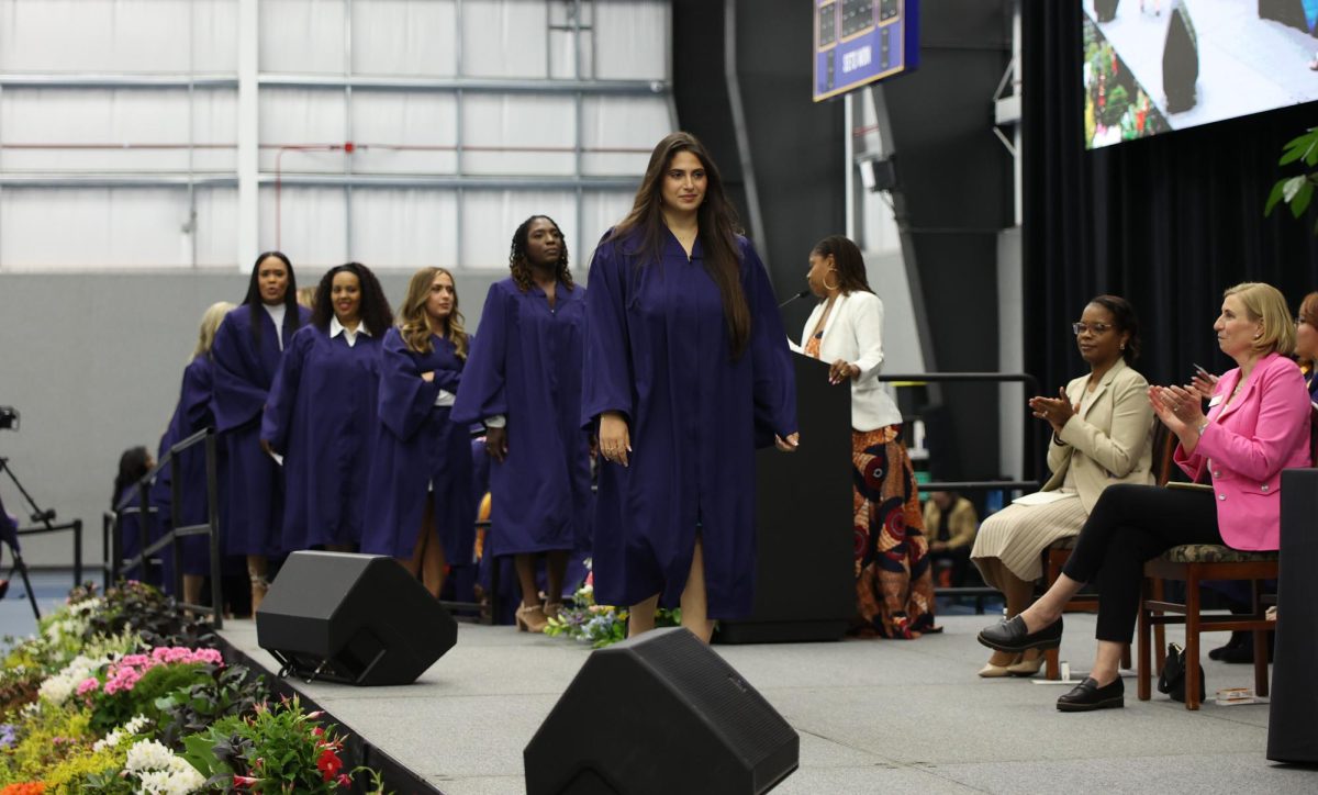 On Friday, May 2, 2025 the Schoolcraft Nursing program celebrated its graduates at the Trinity Elite Sports Center on main campus.