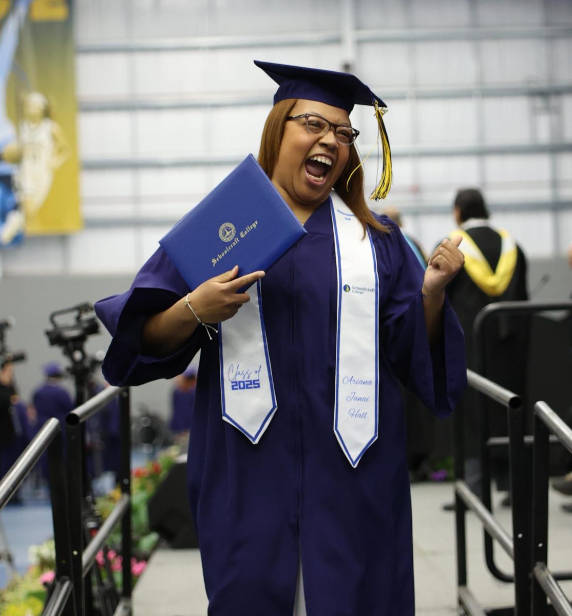 On Saturday, May 3, Schoolcraft College celebrated its Spring Commencement at the Trinity Elite Sports Center.