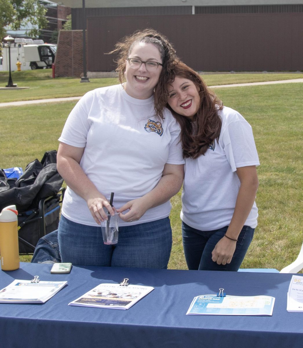 College staff members pose for a photo at Ozzypalooza on Wednesday, August 27, 2025.