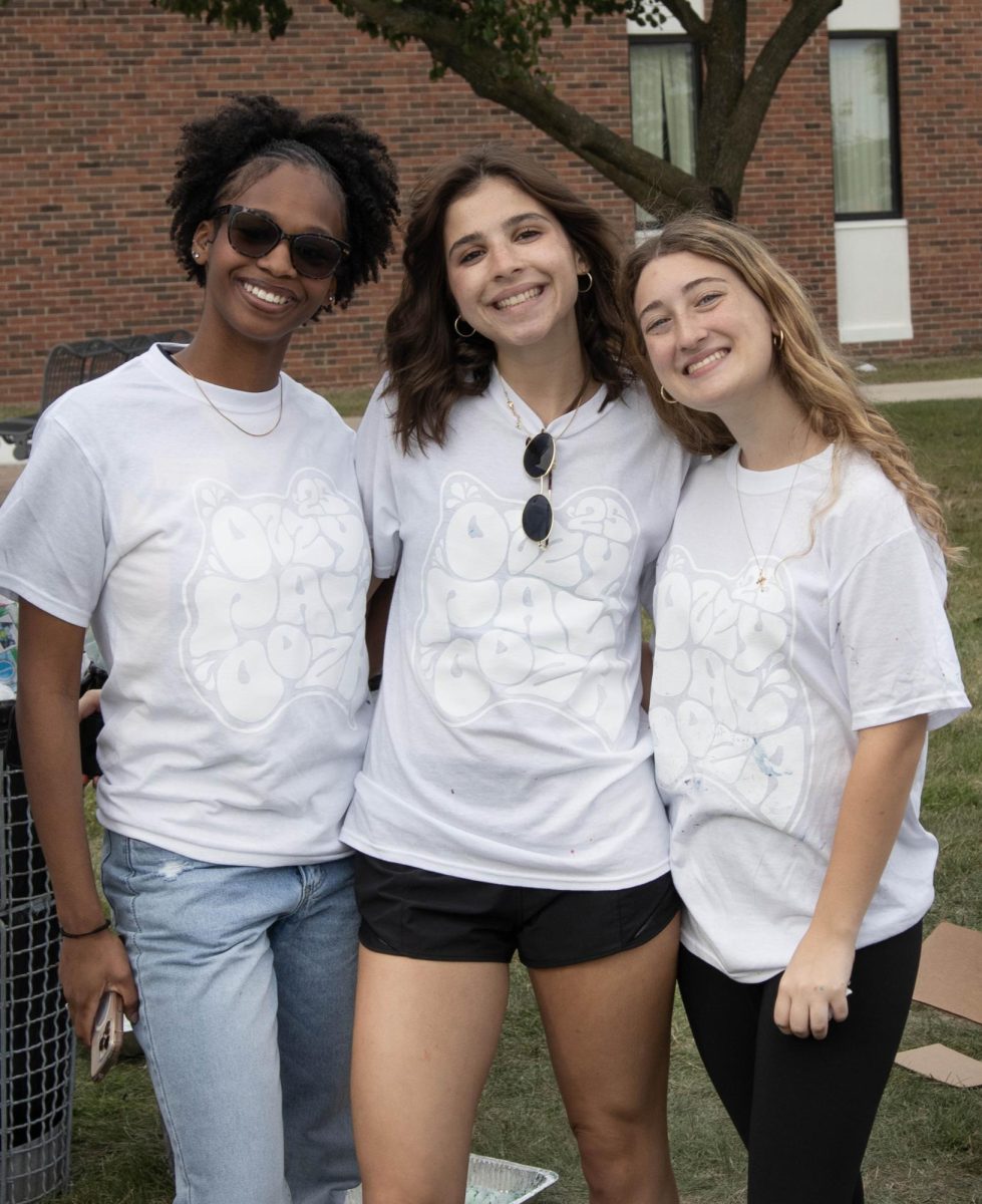 A Student Ambassador poses a photo at Ozzypalooza on Wednesday, August 27, 2025.