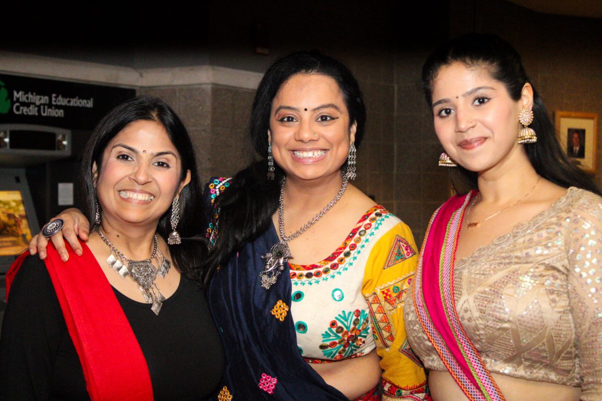 The Schoolcraft College Asian Student Association hosted its annual Navratri Garba on Saturday, October 4, 2025 inside the Vistatch Center at Schoolcraft College. Around 500 attended the event where they were treated to a Indian dinner catered by The Taste of India Suvai and live music.