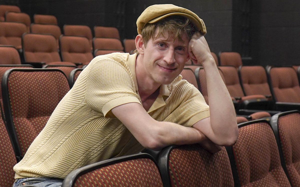 Outside of teaching, Theatre professor Michael Alan Herman has many talents as a podcaster, writer, and actor. 