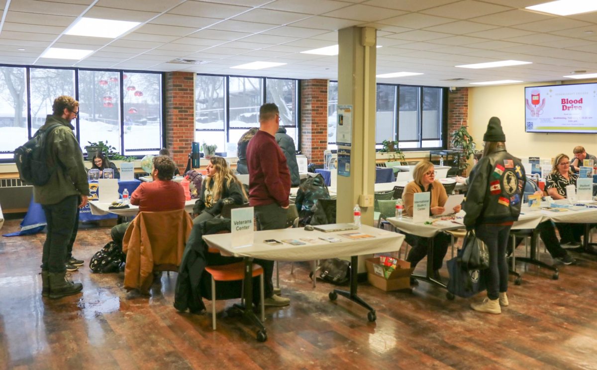 Student Clubs and Organizations, Student Services and Community Businesses gathered for Winter School Daze on Jan. 27 and 28 in the Lower Level, Visatech Center. 