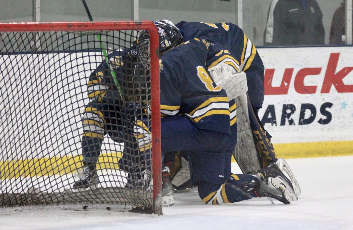 The Schoocraft Ocelots fall to Niagara University 6-5 on March 14, 2026 in game three of the ACHA DII Men's Ice Hockey National Tournament. The loss ended the Ocelots run for a National Championship.