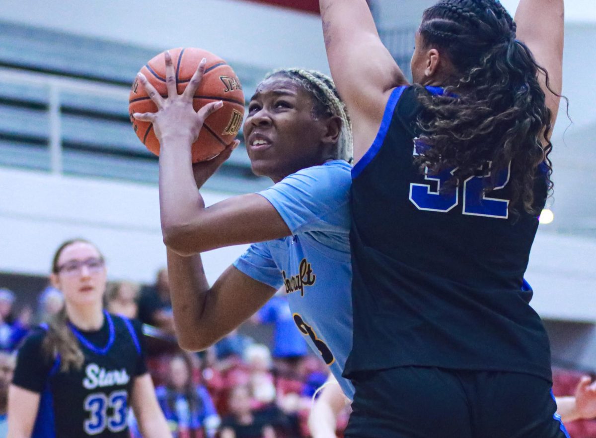 The Schoolcraft Ocelots fall in the consolation Championship game of the NJCAA DII Women's Basketball National Championship at the hands of the Lansing Stars, 59-58, on March 21, 2026 in Hickory, North Carolina.