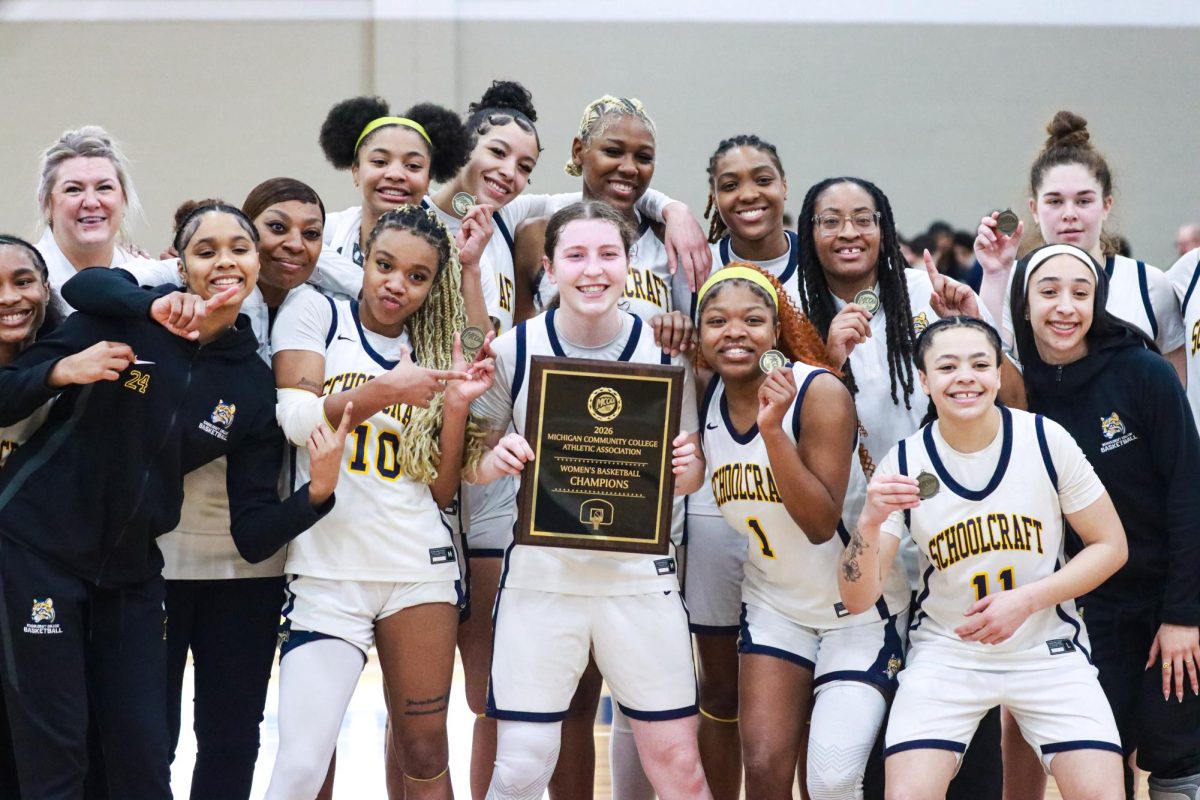 The Schoolcraft Women's Basketball team top the Lansing Stars ,74-69, to claim the MCCAA title on February 28, 2026 at Schoolcraft College. The Ocelots remain undefeated at 29-0.