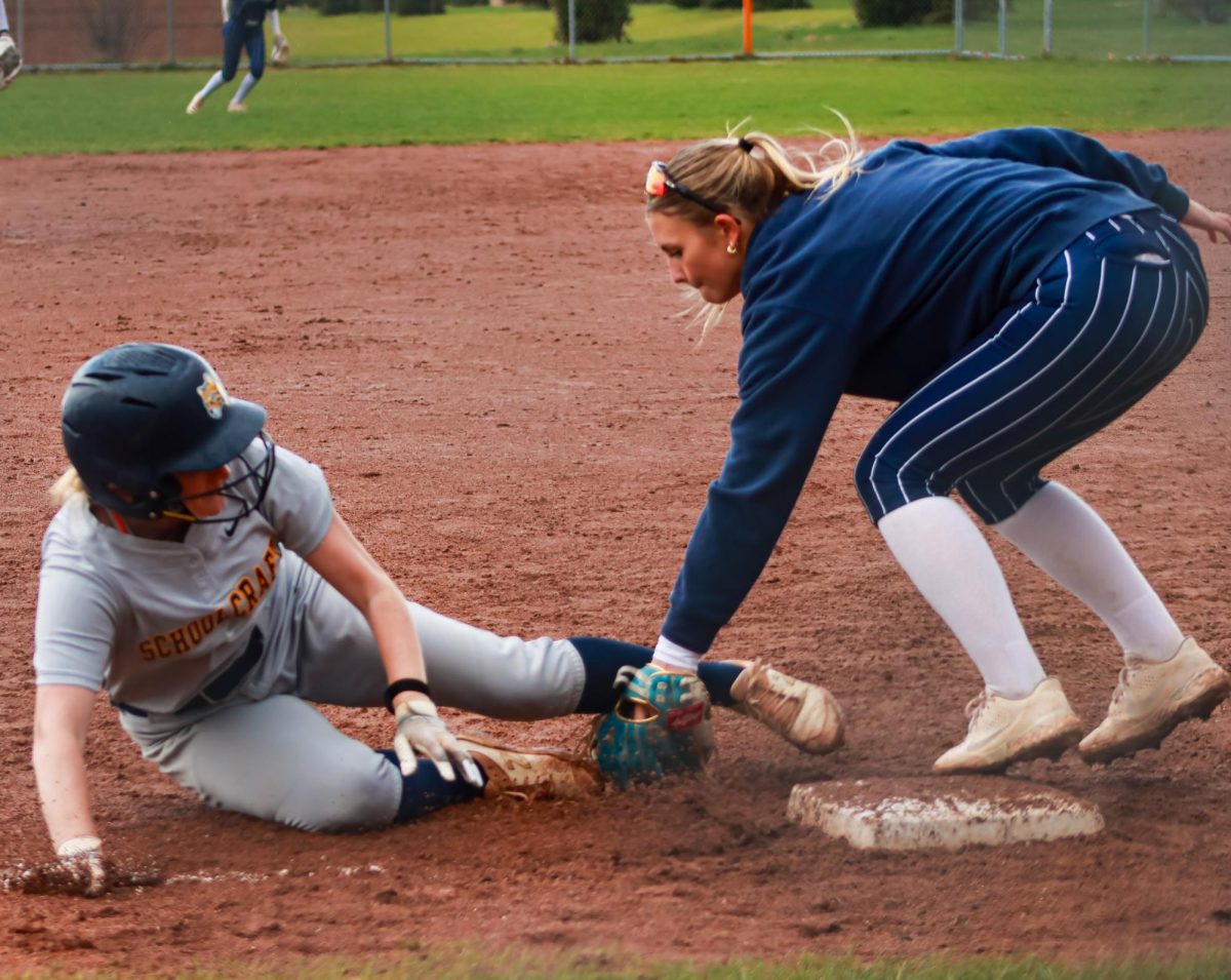 Schoolcraft beats Macomb CC 7-6 on April 6, 2026 at Mission Field in Northville, MI.