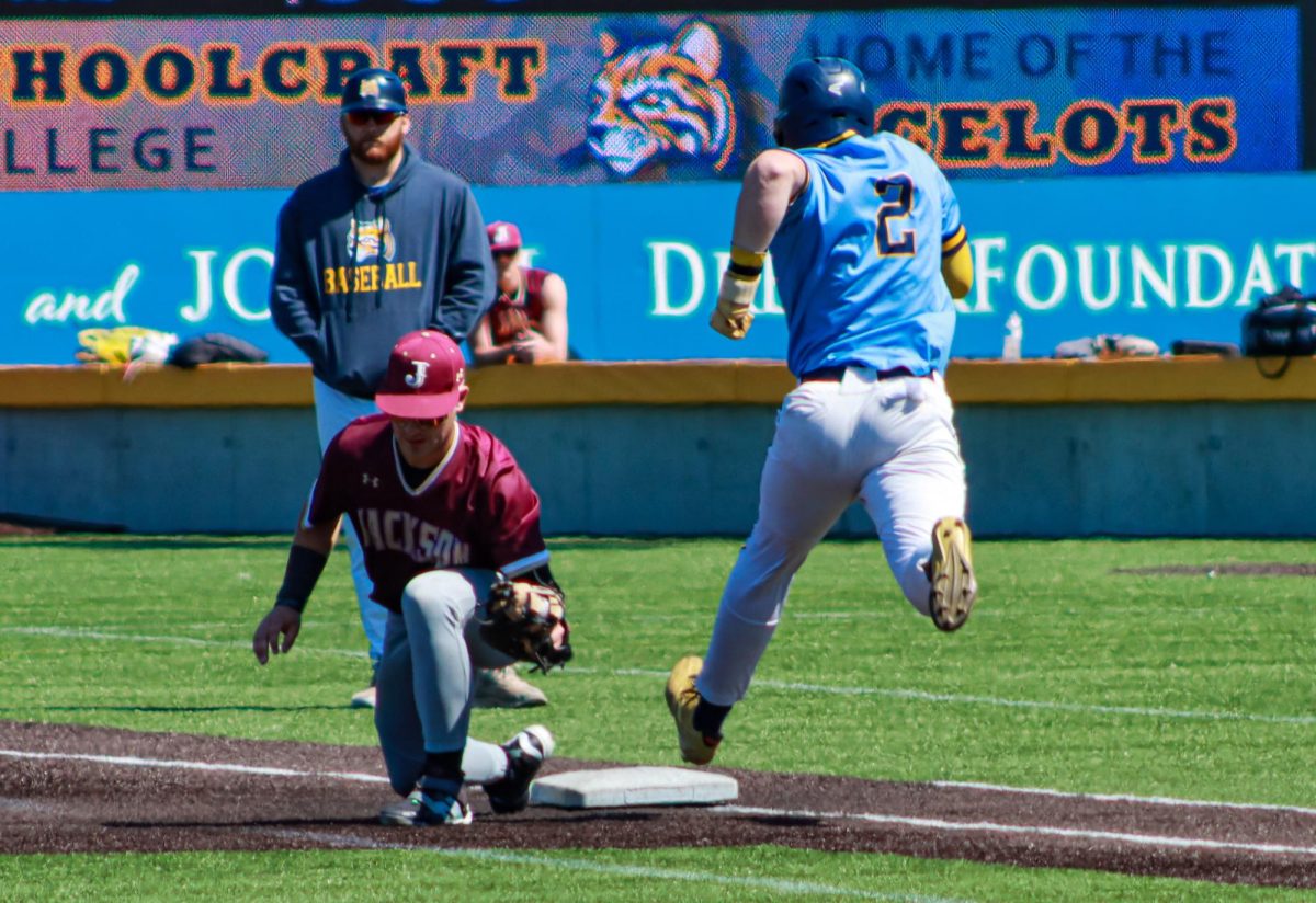 The Ocelots drop two against Jackson CC on Saturday, April 11, 2026 at the Corner Ball Park in Detroit, Michigan.