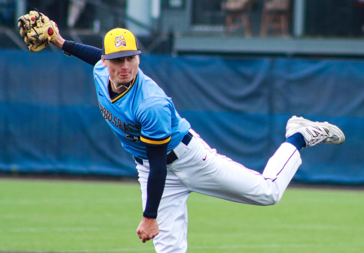 The Schoolcraft Ocelots get mauled by the Mott Bears in a doubleheader on May 2, 2026 at the Corner BallPark in Detroit, MI.
