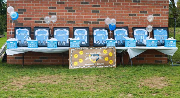 It was a salute to sophomores on May 2 for the Ocelots Softball team. Players joined their families as they were recognized for their efforts to the program.